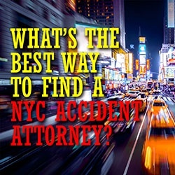 La mejor manera de encontrar un abogado de accidentes en Nueva York.