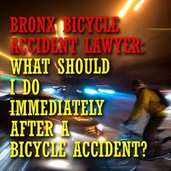 Abogado de accidentes de bicicletas del Bronx después de la introducción al accidente