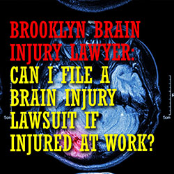 Abogado de lesiones cerebrales de Brooklyn lesionado en el trabajo