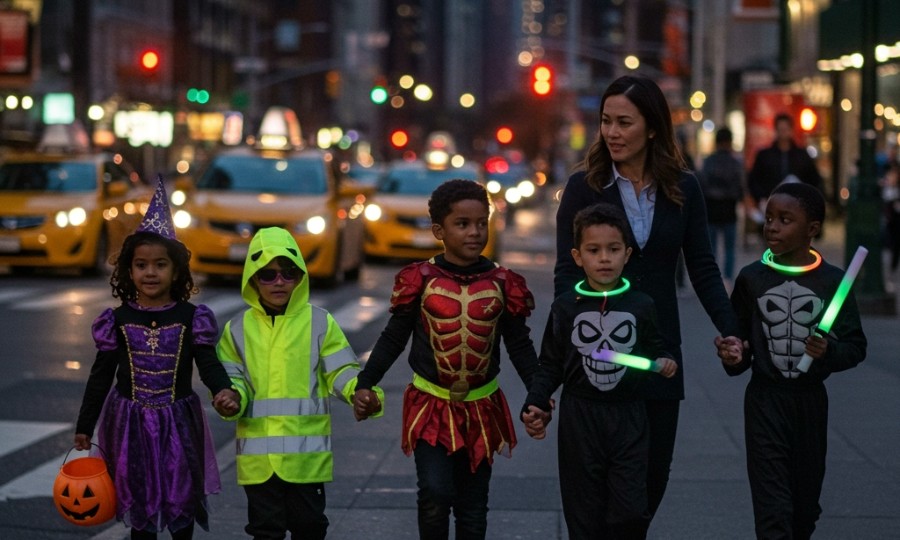 Pedestrian Safety Halloween